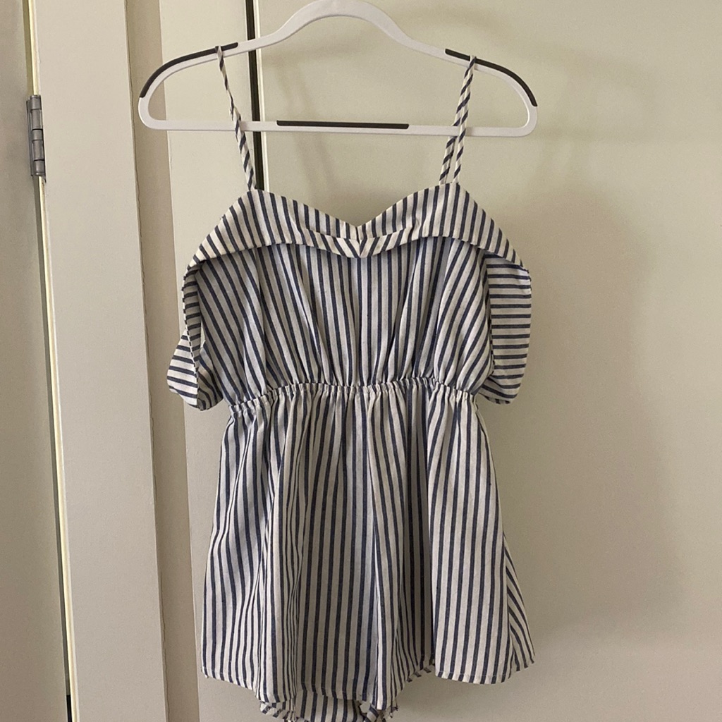 Seek The Label Stripped Romper